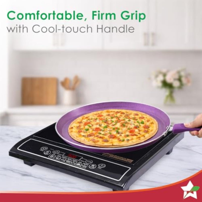 Orchid Dosa Tawa, Purple, 2 Years Warranty - Image 5
