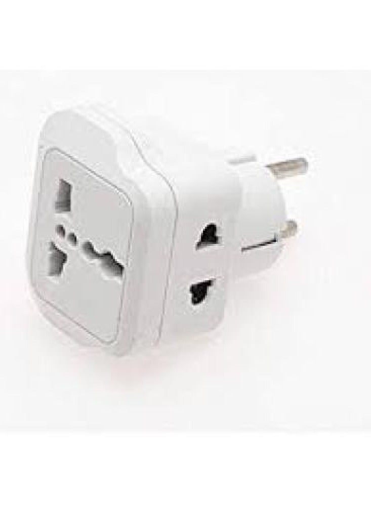 5-Hole Universal Plug Adapter 3rpcs - Image 2