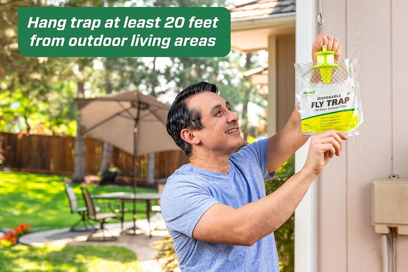 RESCUE ! Outdoor Disposable Hanging Fly Trap - Image 5