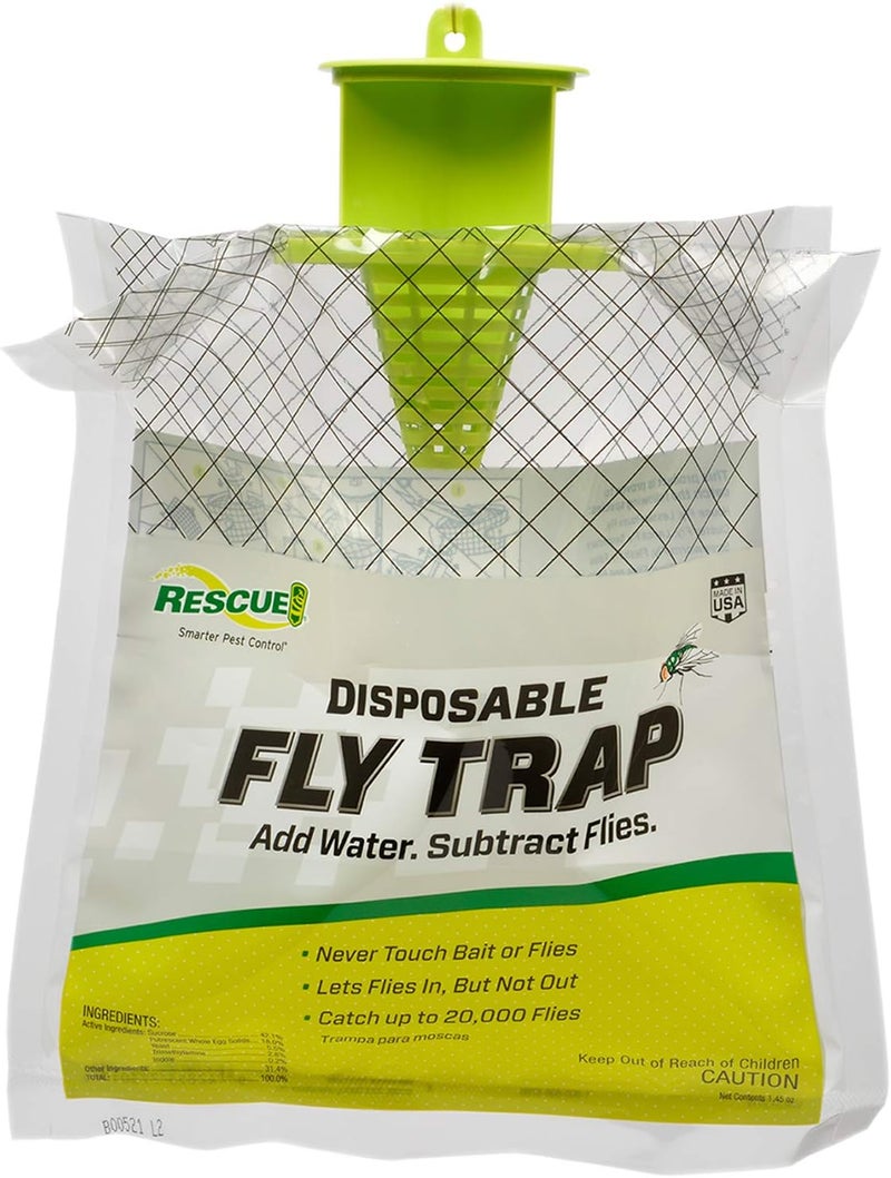 RESCUE ! Outdoor Disposable Hanging Fly Trap - Image 1