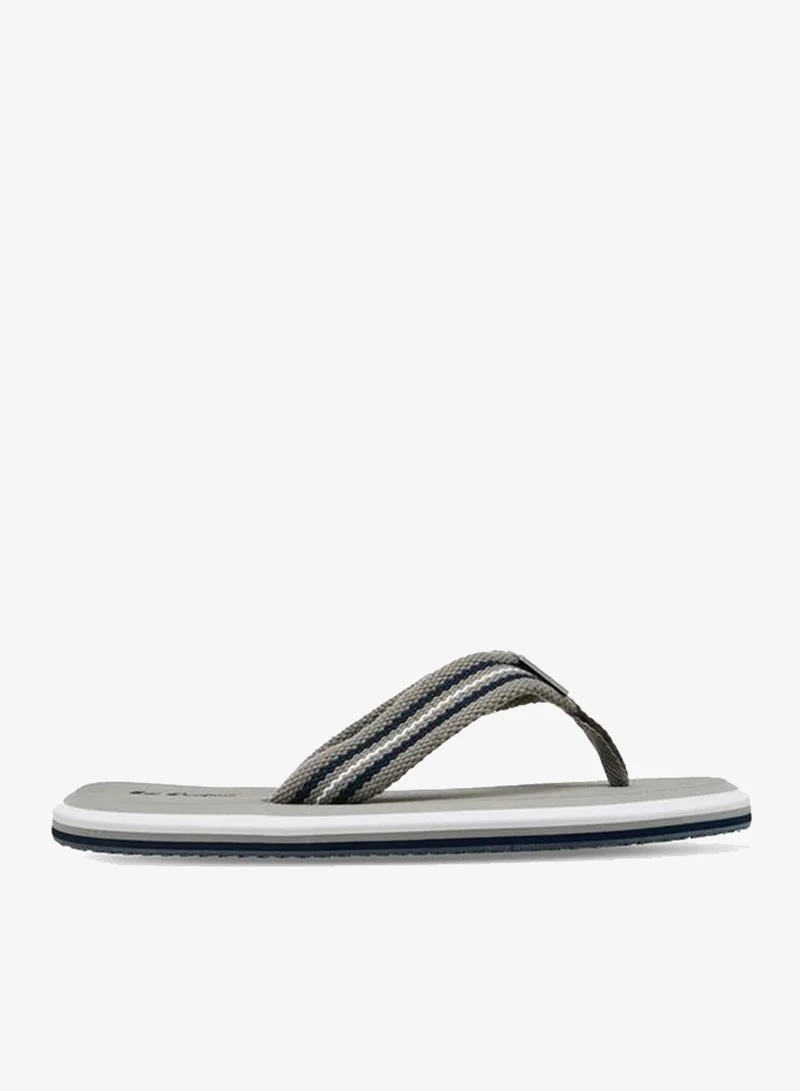 Men Striped Flip Flops