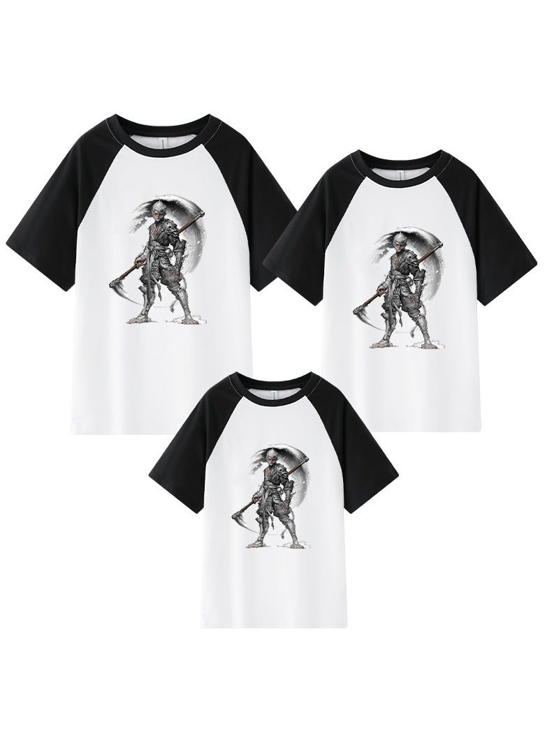 Wukong Black Myth Wukong  Hoodie Round Collar Hoodie