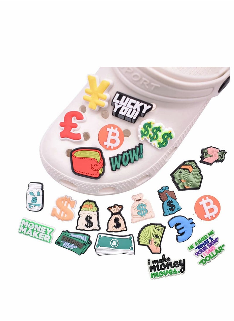 Excefore Shoe Decoration Charms Croc, 15 Pcs Cartoon Croc Accessories for Shoes ​PVC Charms Bracelet Wristband for Men Women Kids Girl Nurse Adult Buckle Party Favors Gifts  - Image 4