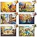 Biarek 6 Packs 16 Large Piece Puzzle for Seniors Alzheimers Dementia Activities Easy Puzzle 6 Storage Bags - Image 2