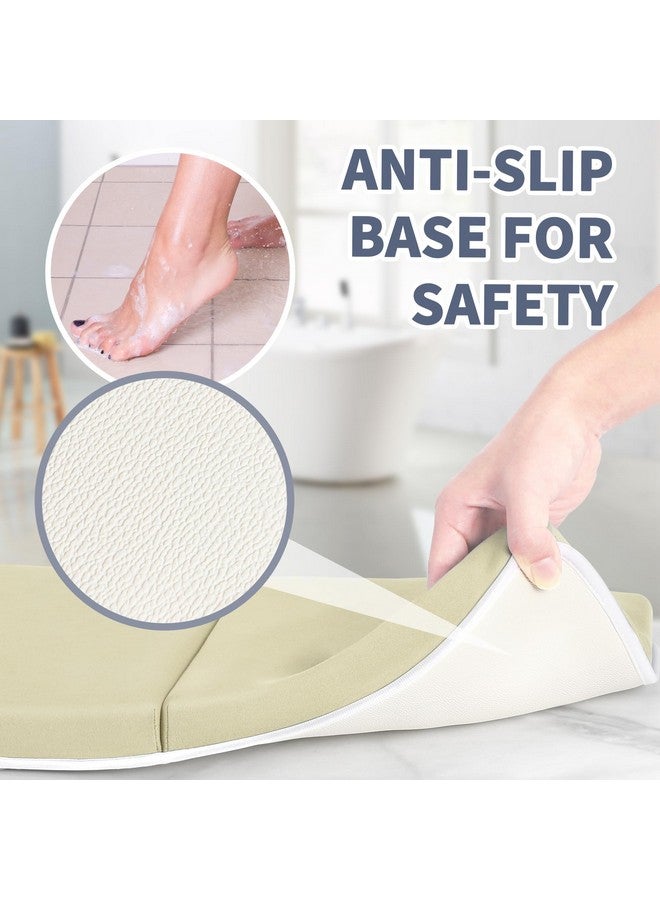 URMYWO Bath Kneeler and Elbow Rest Pad Set - 1.5" Thick Baby Bath Kneeler Pads with Toys Organizer, Anti-Slip Cozy Knee & Arm Support Bathtub Mat, Quick Dry Kneeling Pad for Baby Bath Time - Image 5