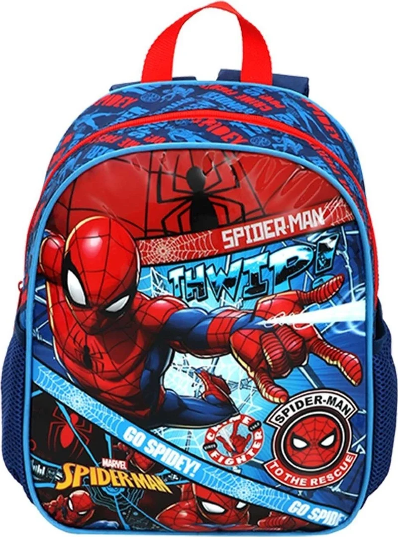 Frocx Spiderman Spiderman Hawk Jr Go Spidey Kindergarten Bag and Lunchbox