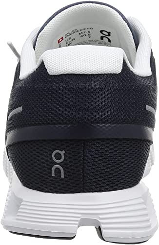 On Men's Cloud 5 Sneakers, Midnight/White, 11 - Image 3