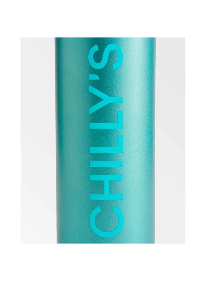 Chilly's | Water Bottle | Series 2 | Matte Matellaic | 1.0 Liter | Atlantis - Image 2