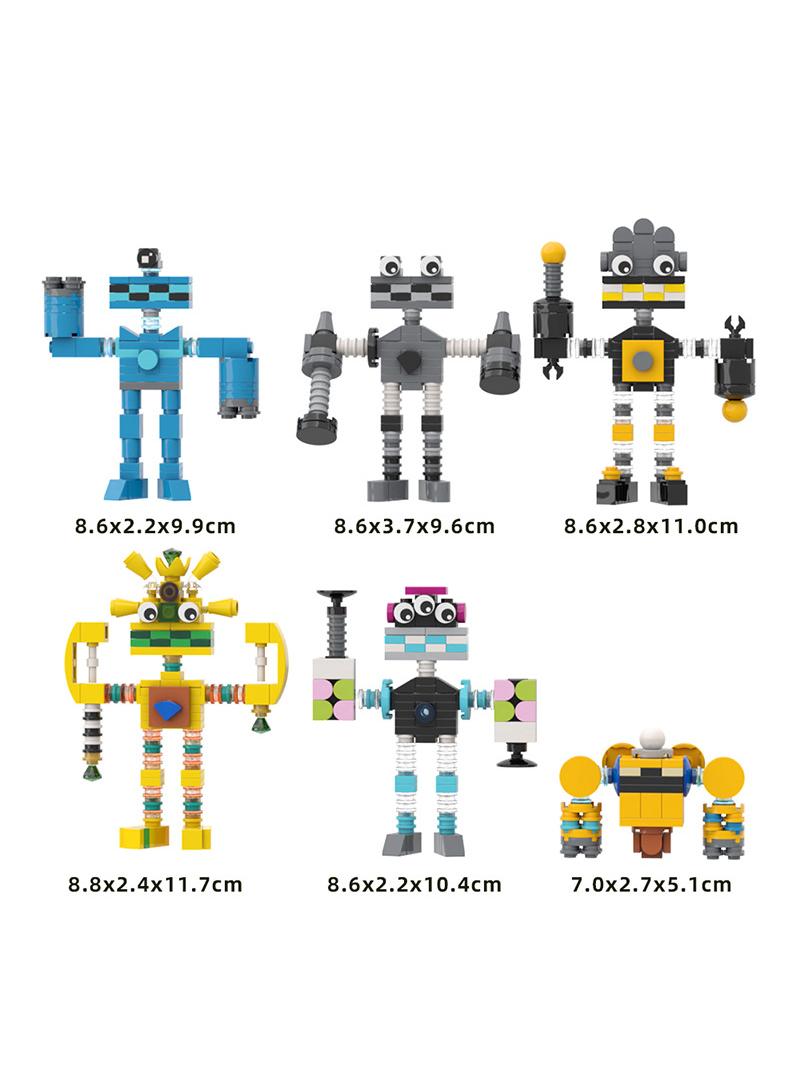 577 Pcs My Singing Monster Game Toys Building Block Set Gift For My Singing Monster Game Fans Girls And Boys  - Image 1