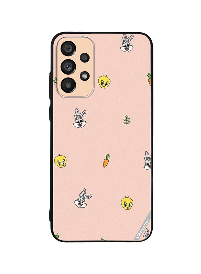 VR CREATIVE Protective Case Cover For Samsung Galaxy A33 5G Bunny Design Multicolour - Image 1