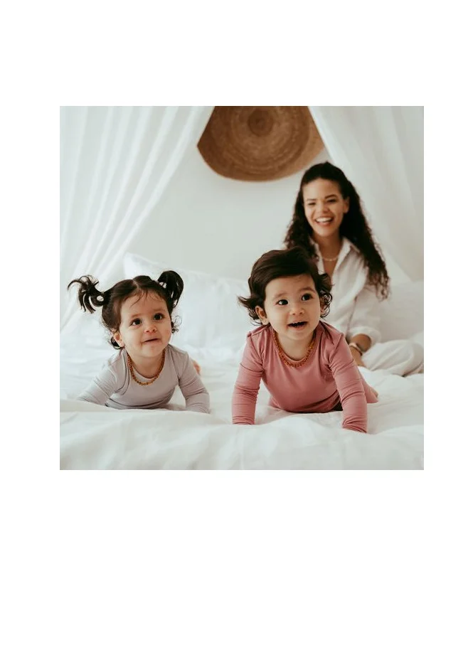 Anvi Baby Bamboo Spandex Pajama 4T- Grey