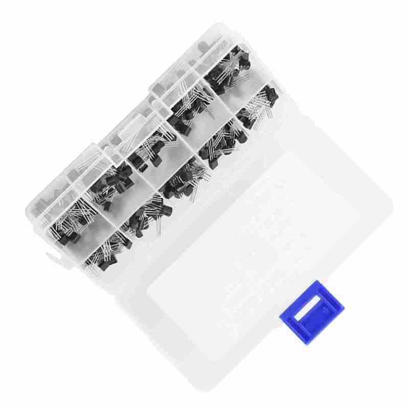 200 قطعة 10 قيم مجموعة ترانزستورات NPN PNP TO‑92 BC327‑BC558 لمشاريع التعديل الذاتي (Kit DIY) - Image 5