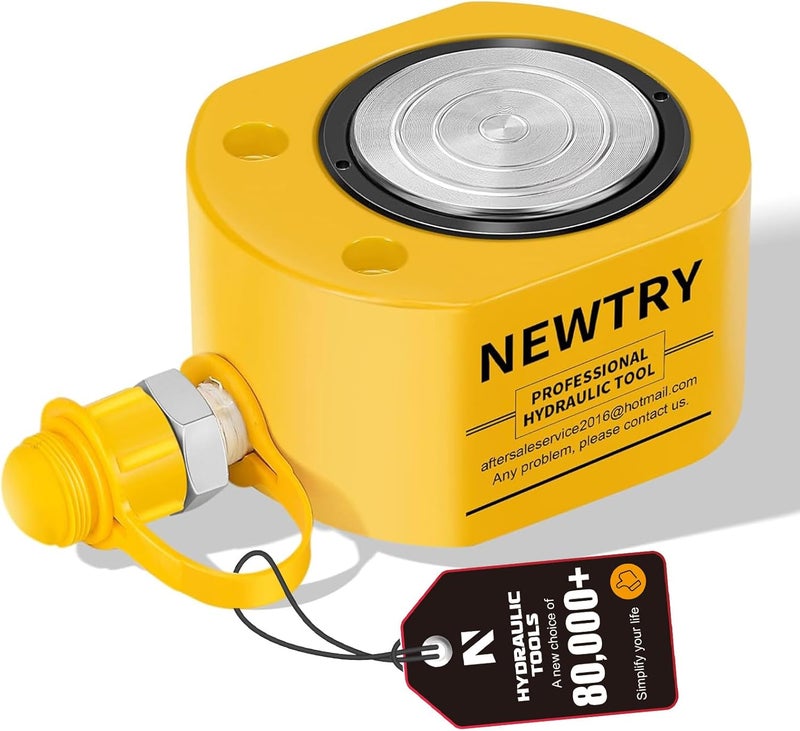 NEWTRY 20 Ton Low Profile Hydraulic Ram Jack - Image 1
