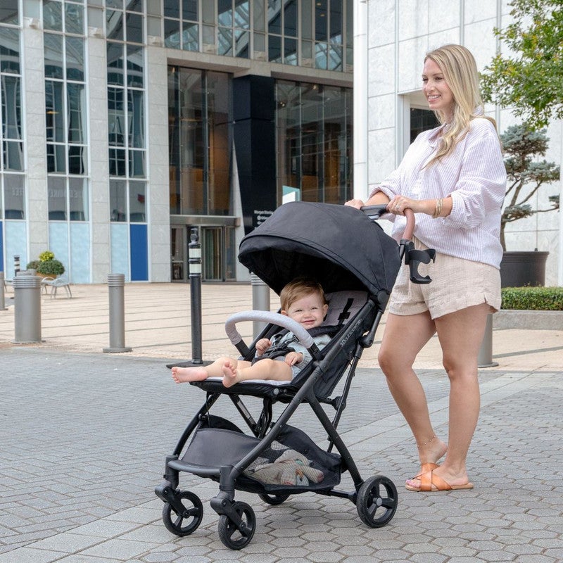 ingenuity إنجينيتي - عربة أطفال قابلة للطي 3Dquickclose CS+ مدمجة، خفيفة الوزن مع طي بيد واحدة، للأعمار من 6 إلى 24 شهرًا - أخضر - Image 2