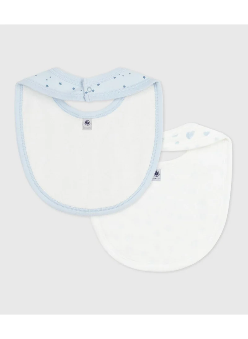 Petit Bateau Pack of babies' printed cotton bibs