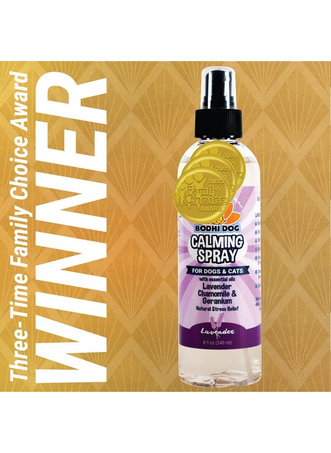 Bodhi Dog - Bodhi Dog Natural Dog Calming Spray | Premium Calming Care for Dogs & Cats | Long Lasting Anxiety Relief for Pets | Ideal for Grooming, Travel, and Fireworks | Made in USA (Calming Lavender, 8 Fl Oz) - Image 1
