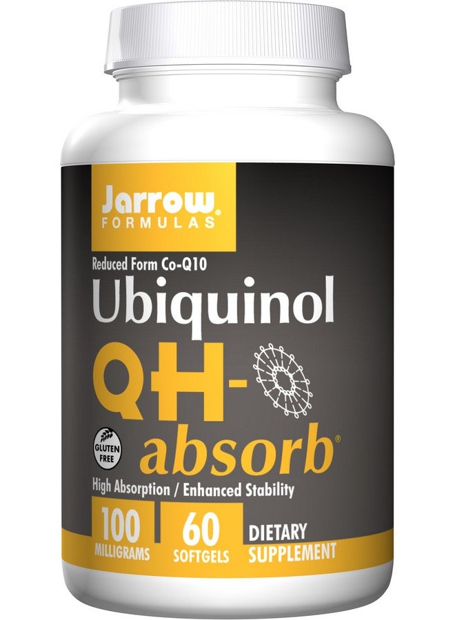 jarrow formulas Ubiquinol Qh Absorb Co Q10 100Mg 60 Softgels - Image 1