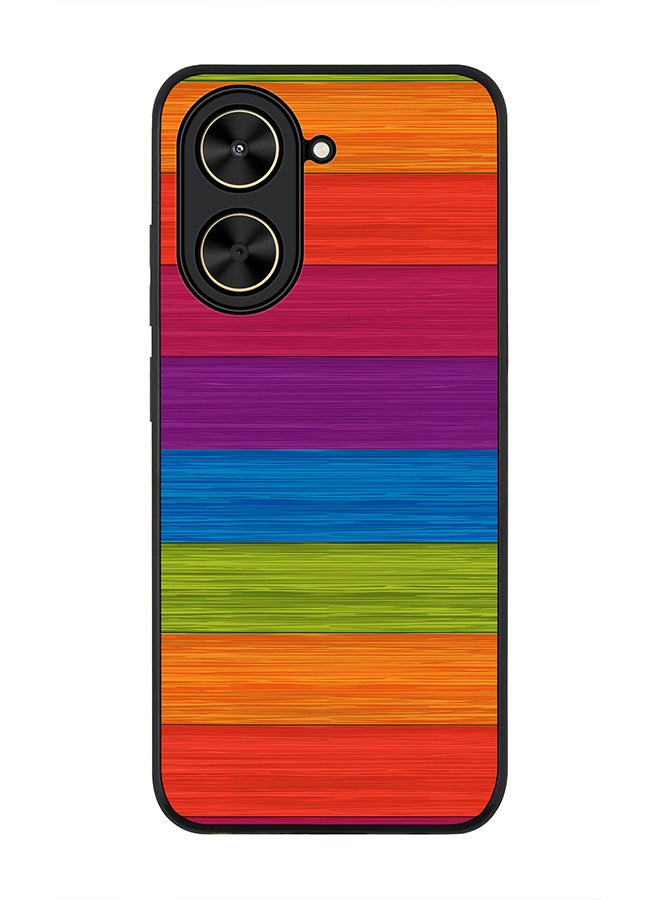 Stylizedd For Xiaomi Poco C71 / Redmi A5 4G Case,Slim fit Camera Protection, Shockproof Thin Phone cover  - Colorwood