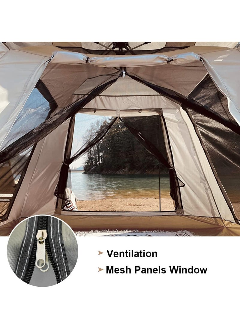 Sharpdo Automatic Camping Tent Automatic Hydraulic Canopy Tent for Camping Hiking Travel or Beach(moisture-proof mat included)  - Image 5