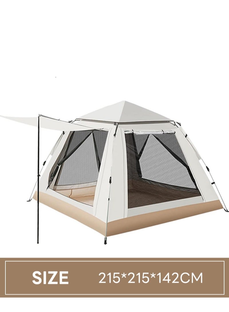 شاربدو خيمة التخييم الأوتوماتيكية خيمة المظلة الهيدروليكية الأوتوماتيكية للتخييم والمشي لمسافات طويلة والسفر أو الشاطئ (تتضمن حصيرة مقاومة للرطوبة) - Image 2