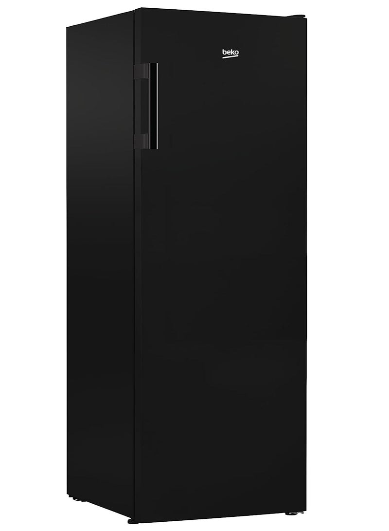 Beko Up Right Freezer - 168 Litres - 5 Drawers - Top LED Indicator - Fast Freeze - RFNM200E20B Black - Image 2