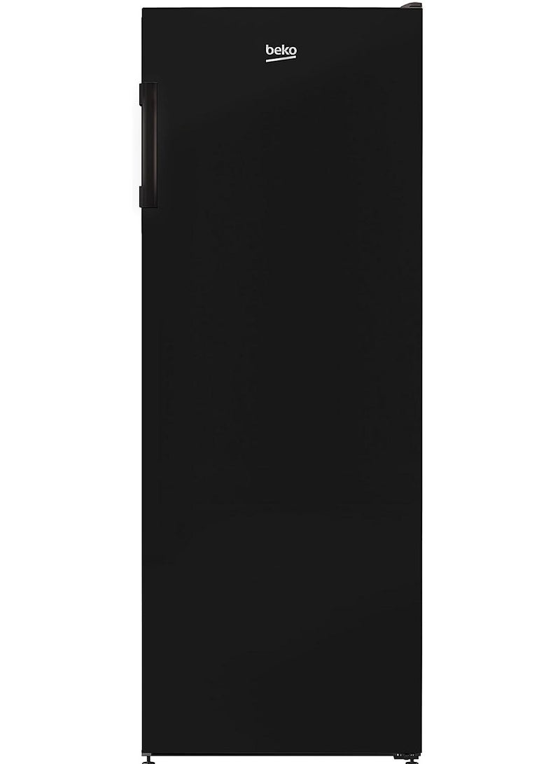 Beko Up Right Freezer - 168 Litres - 5 Drawers - Top LED Indicator - Fast Freeze - RFNM200E20B Black - Image 1