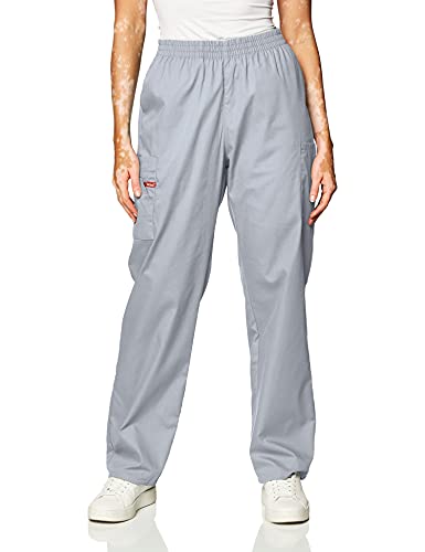 Dickies Women's EDS Signature Natural Rise Pull-On Pant, Grey, X-Large - Image 1