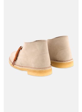 clarks Women Medium Lace Up Casual Desert Boots, Beige  - Image 2
