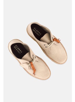 clarks Women Medium Lace Up Casual Desert Boots, Beige  - Image 4