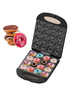 sokany Mini Donut Maker,1200W Non-Stick Coating Plate,Double-Sided Heating Makes 16 Doughnuts for Kid Breakfast, Snacks, Maker Nuts or Vegan Donuts,SK-08023  - Image 1
