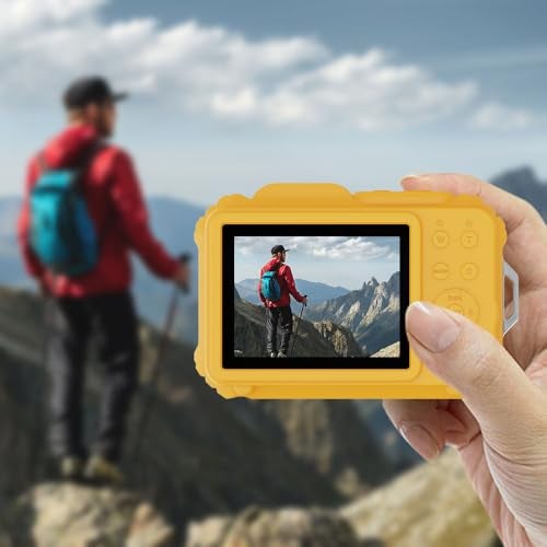 Tedubax Silicone Case for Kodak pixpro wpz2 Digital Camera with 2PCS Screen Protector and Lanyard - Yellow - Image 4