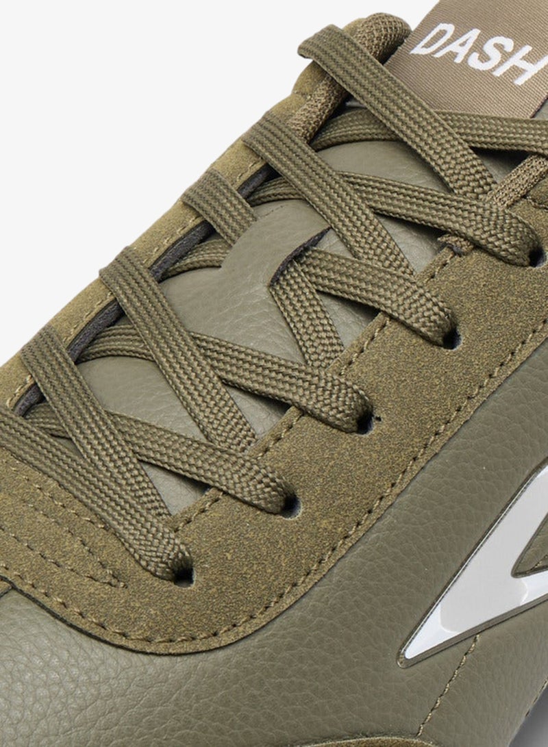 Dash Logo Detail Sports Shoes with Lace-Up Closure - Image 4