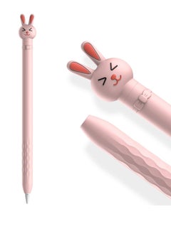 Generic Case for 1st Generation Apple Pencil, Cute Cartoon Rabbit Soft Silicone Case Accessory Ultra light Pen Case Protective Grip Anti-slip and Anti-drop Capacitive Pen Case  - Image 1