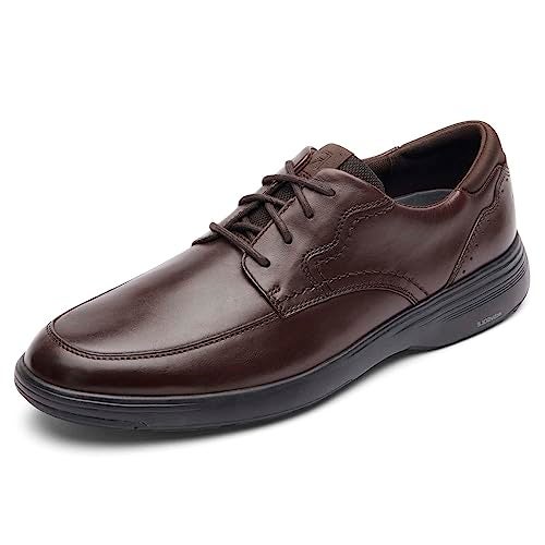 Rockport Men's Noah Apron Toe, Dark Brown, 8 M - Image 3