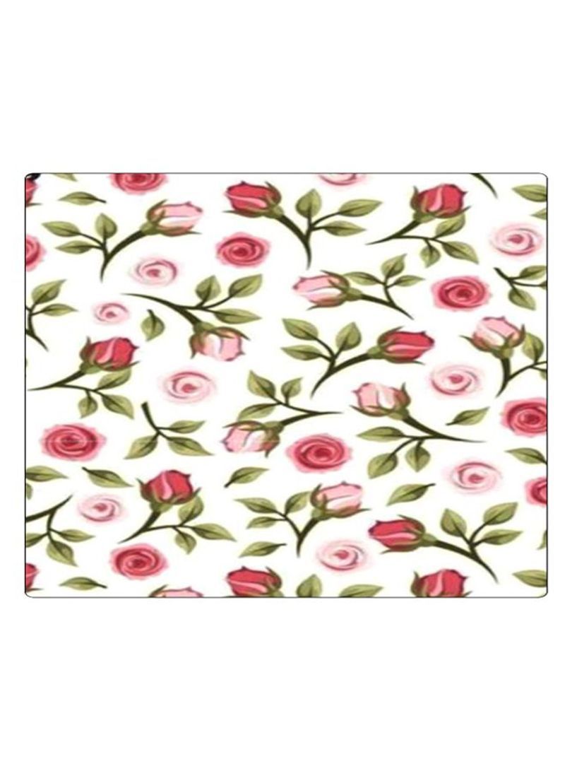RKN Printed Anti-Slip Gaming Mouse Pad Pink/Green/White