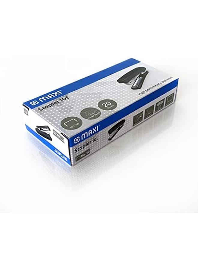 Maxi No.10 Stapler 20 Sheets Black Staples Up To 20 Sheets Of Paper 80 Gsm Office And Home - Image 4
