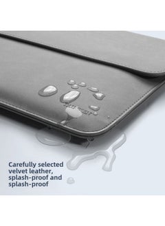 Generic Laptop Bracket For Apple Macbook Air13.3 Lenovo Small Pro14 Huawei-Color:Bracket Liner [Mint Green]]★Three-speed Angle Adjustable Plush Lining-Applicable Model:13 Inch  - Image 4