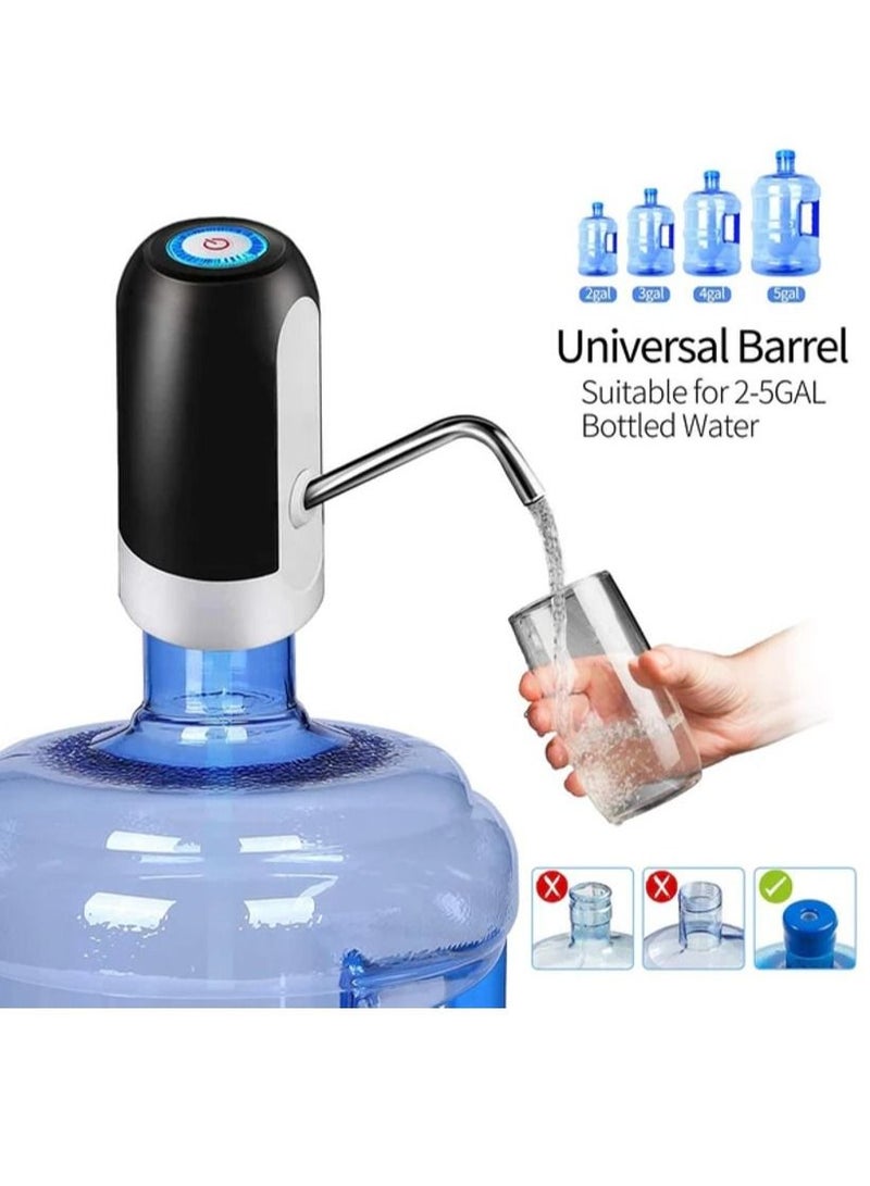 USB Charging Electric Pumping Automatic Water Dispenser White