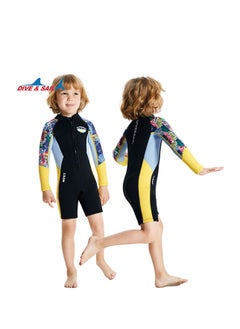 Children's Wetsuit 2.5mm One-piece Thickened Warm Swimsuit Long-sleeved Cold Swimsuit Black - pzsku/Z75D8438B184B6CAE39BBZ/45/_/1689121816/02b86d38-76c1-4536-97b6-aedef9ddb9f0