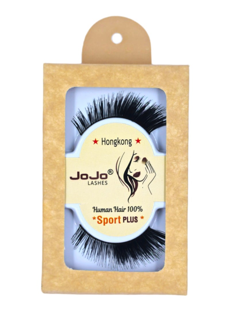 JOJO Eyelashes Human HAIR Black HONGKONG - Image 2