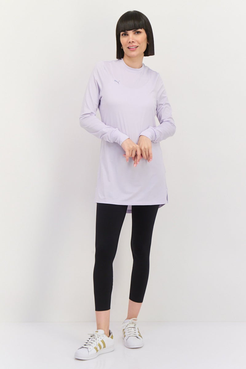 PUMA Women Sportswear Fit Long Sleeve Training Top,  Light Lavender - Image 4