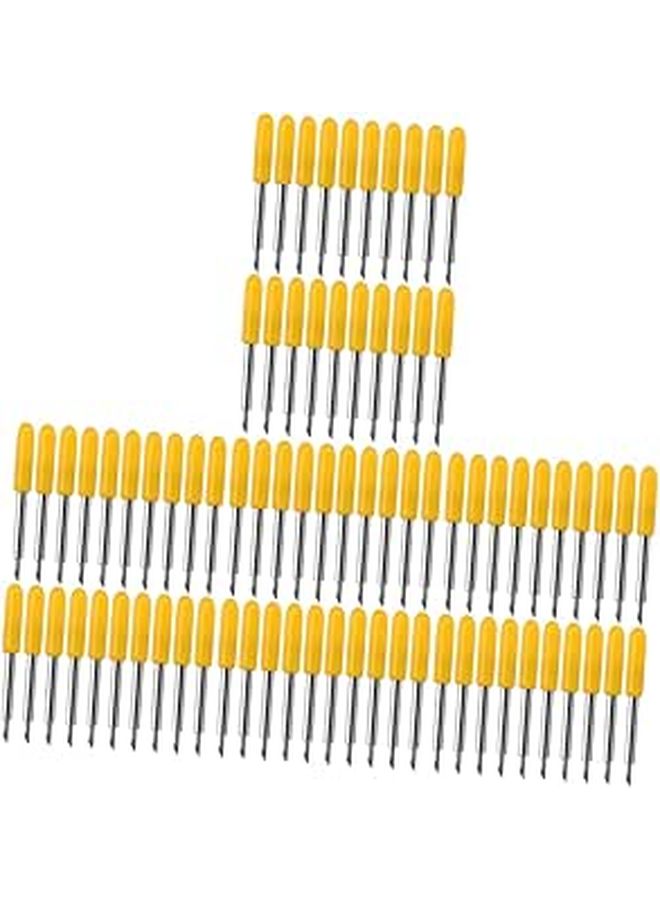Precision Vinyl Cutter Blades 200pcs Replacement Cutting Tools for Plotter Lettering and Design - Image 1