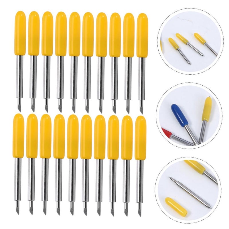 Precision Vinyl Cutter Blades 200pcs Replacement Cutting Tools for Plotter Lettering and Design - Image 3