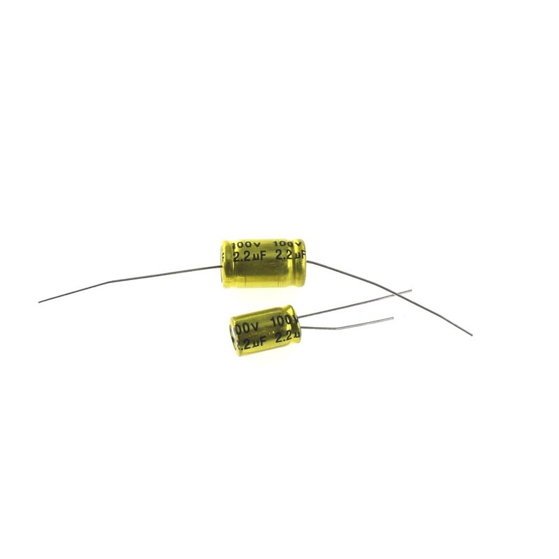 50Pcs 100V Non Polarity Polypropylene Audio Capacitor 1UF To 6 8UF For Crossover Frequency Divider Vertical 5 6uf 8x12mm - Image 2