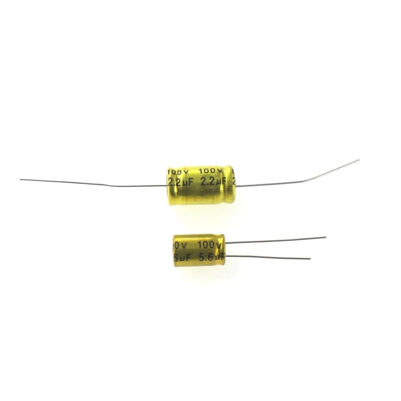50Pcs 100V Non Polarity Polypropylene Audio Capacitor 1UF To 6 8UF For Crossover Frequency Divider Vertical 5 6uf 8x12mm - Image 5