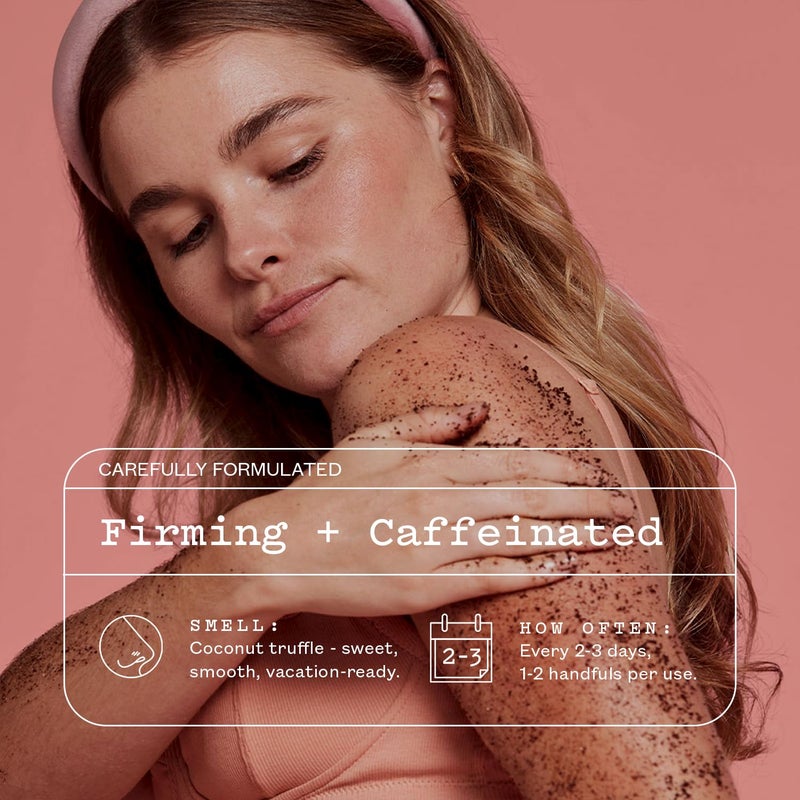 Frank Body Coconut Coffee Scrub | Natural, Vegan, Cruelty Free Exfoliating Body Scrub Firms, Tones, and Brightens with Coffee Grinds, Grapeseed Oil, Coconut Oil, and Jojoba Beads | 7.05 oz / 200 g - Image 5