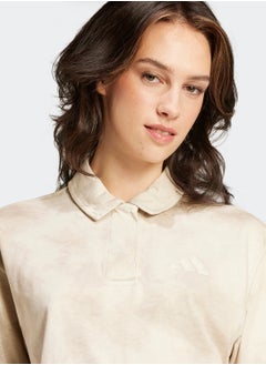 Adidas All Szn Tie Dye Polo T-Shirt  - Image 4