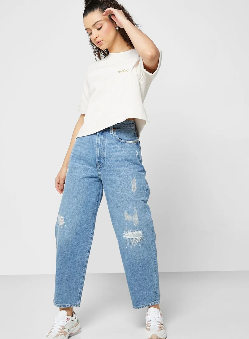 TOMMY HILFIGER Ripped Jeans