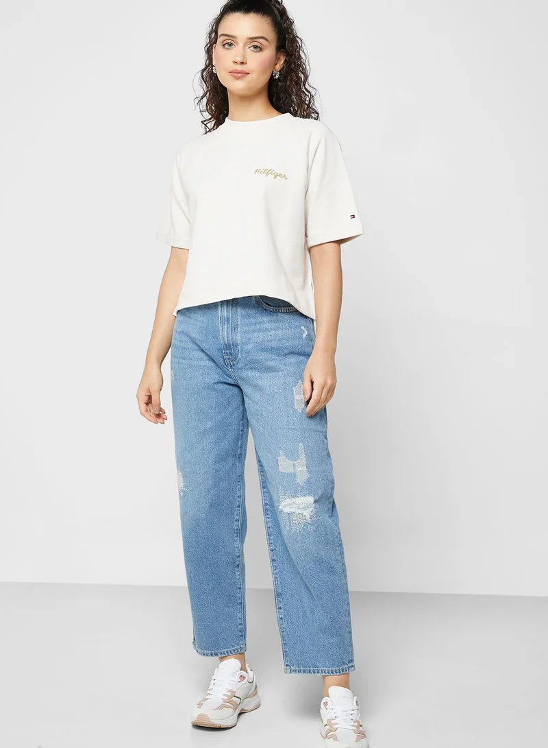 TOMMY HILFIGER Ripped Jeans