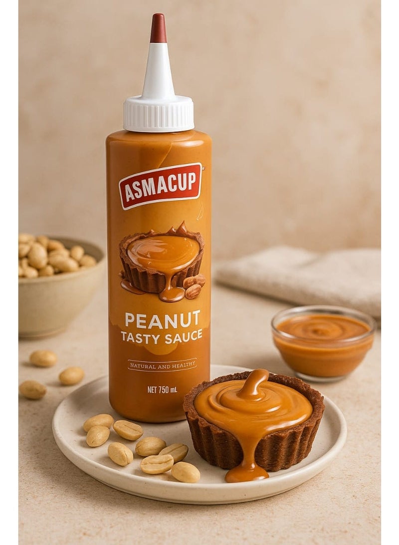 ASMACUP Peanut Butter premium Sauce 750 gm - Image 1